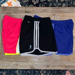 (3) Women’s Adidas Medium Climalite Marathon 10 Running Shorts